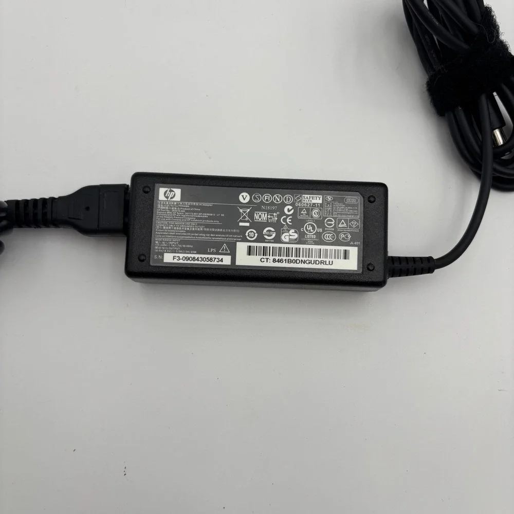 HP‎ Laptop Power Supply OS Black Excellent 384019-002 65W AC Adapter Charger
